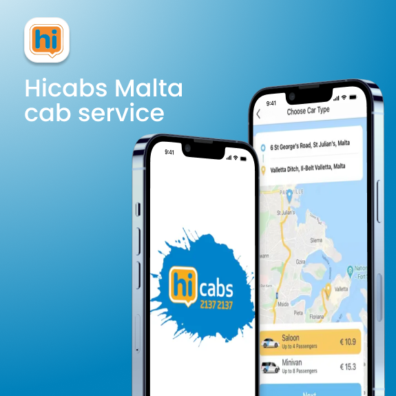 Hicabs Malta app cover