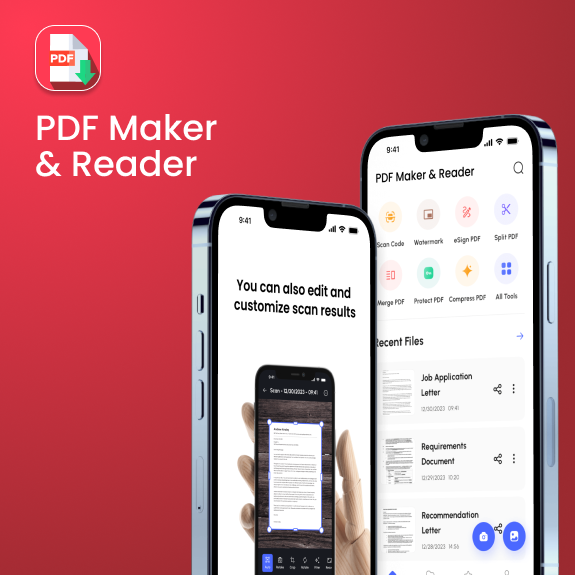 PDF Maker Reader app cover